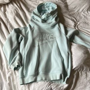 Light blue Nike hoodie